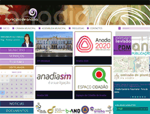 Tablet Screenshot of cm-anadia.pt